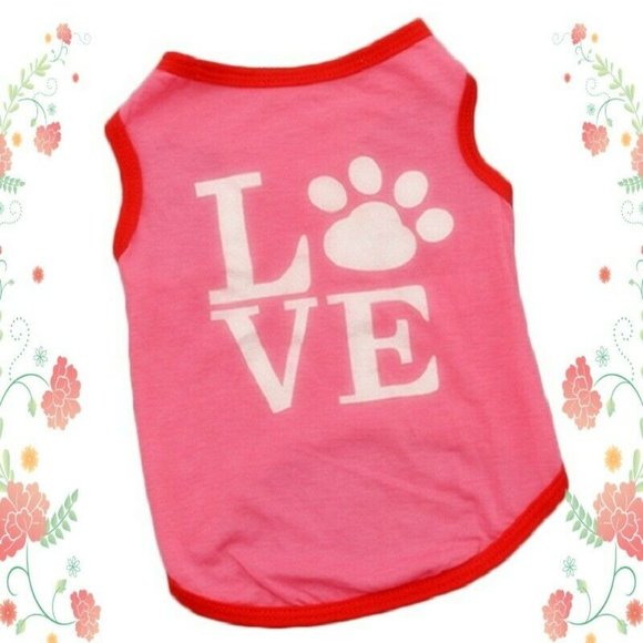 New Cute Summer Various Pet Puppy Small Dog Cat Pet Clothes Vest T Shirt Apparel - Picture 3 of 4